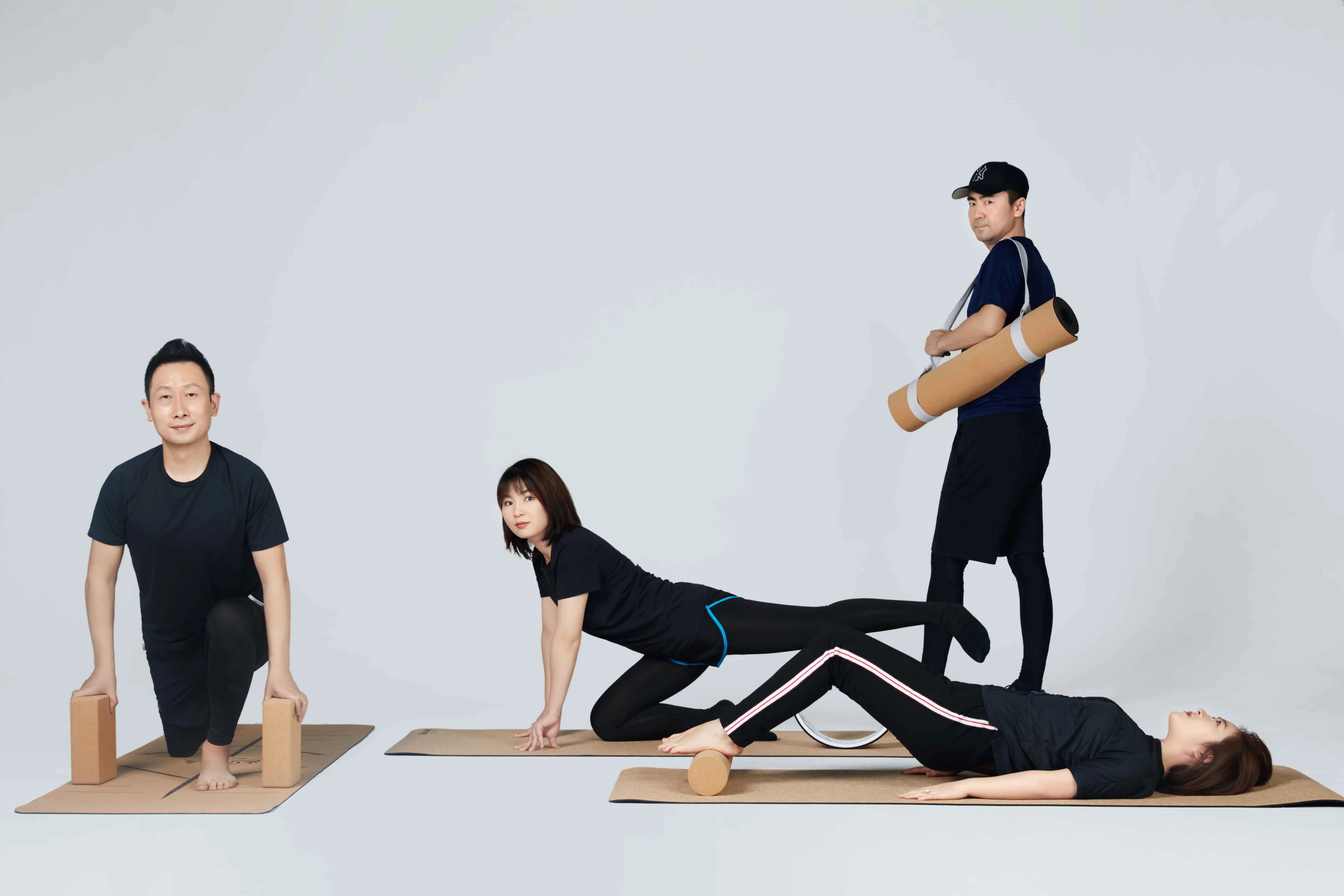 cork massage yoga roller cork massage yoga roller