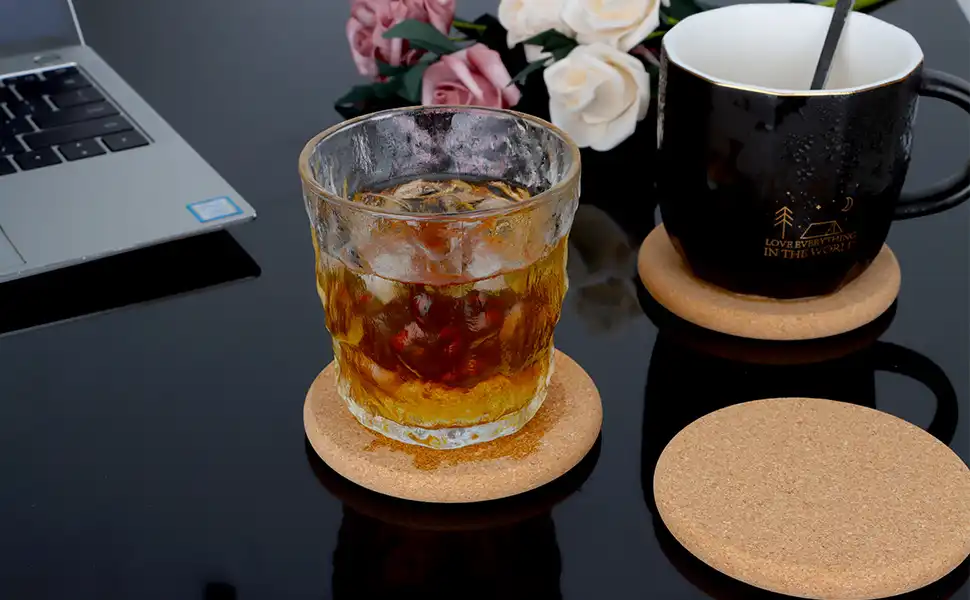 Cork Coasters for Drinks Cork Coasters for Drinks