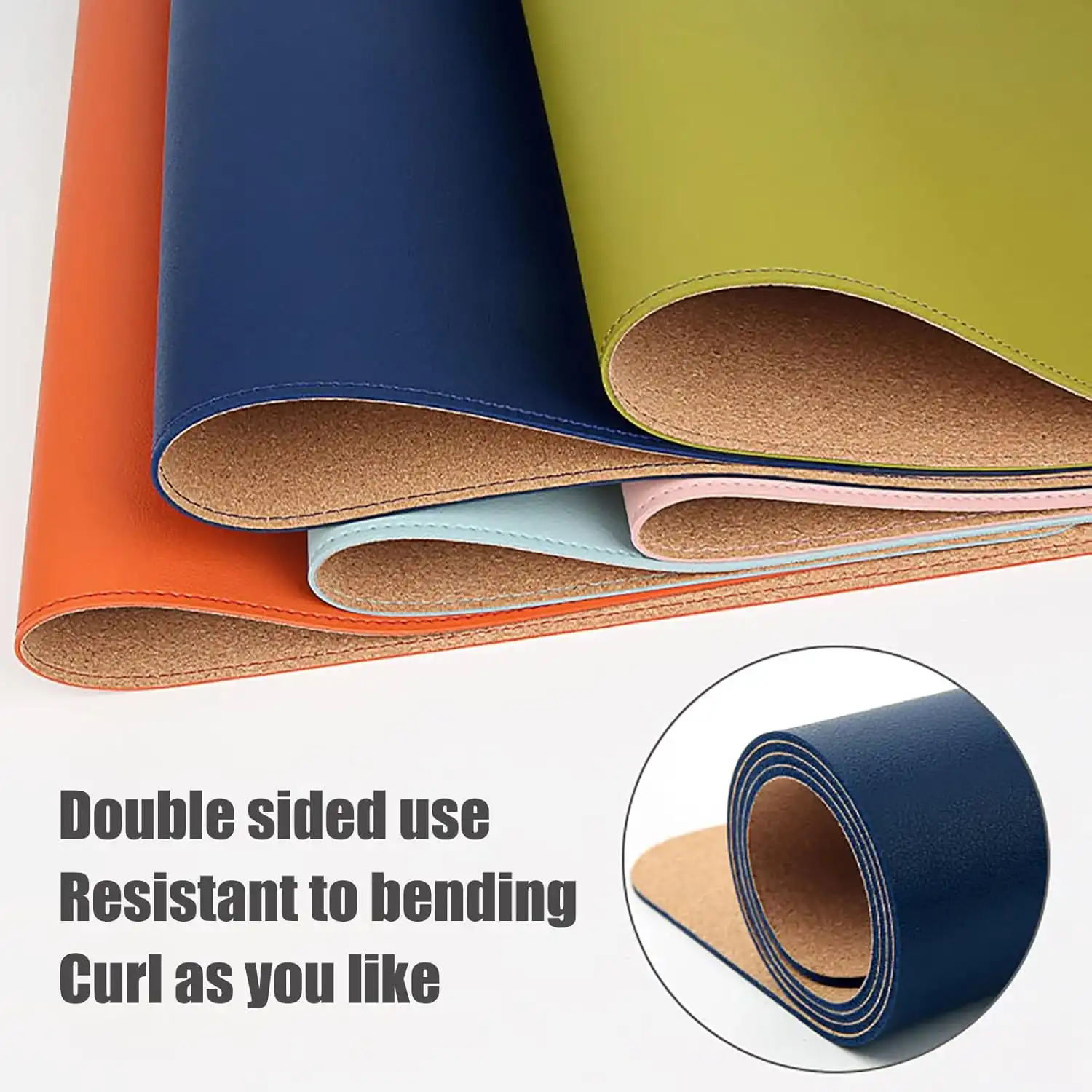 cork leather desk mat cork leather desk mat