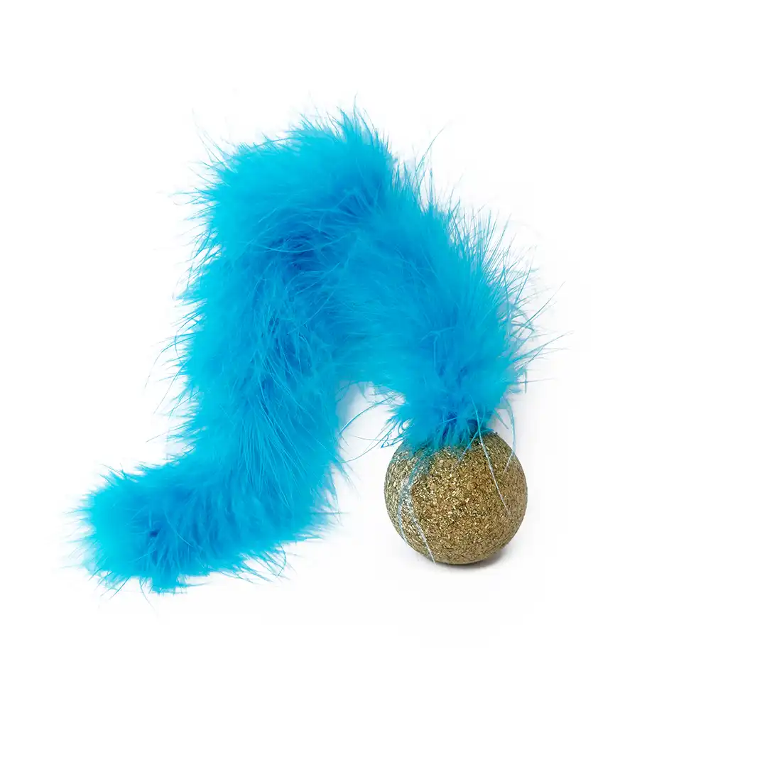 cat ball with feathers cat ball with feathers