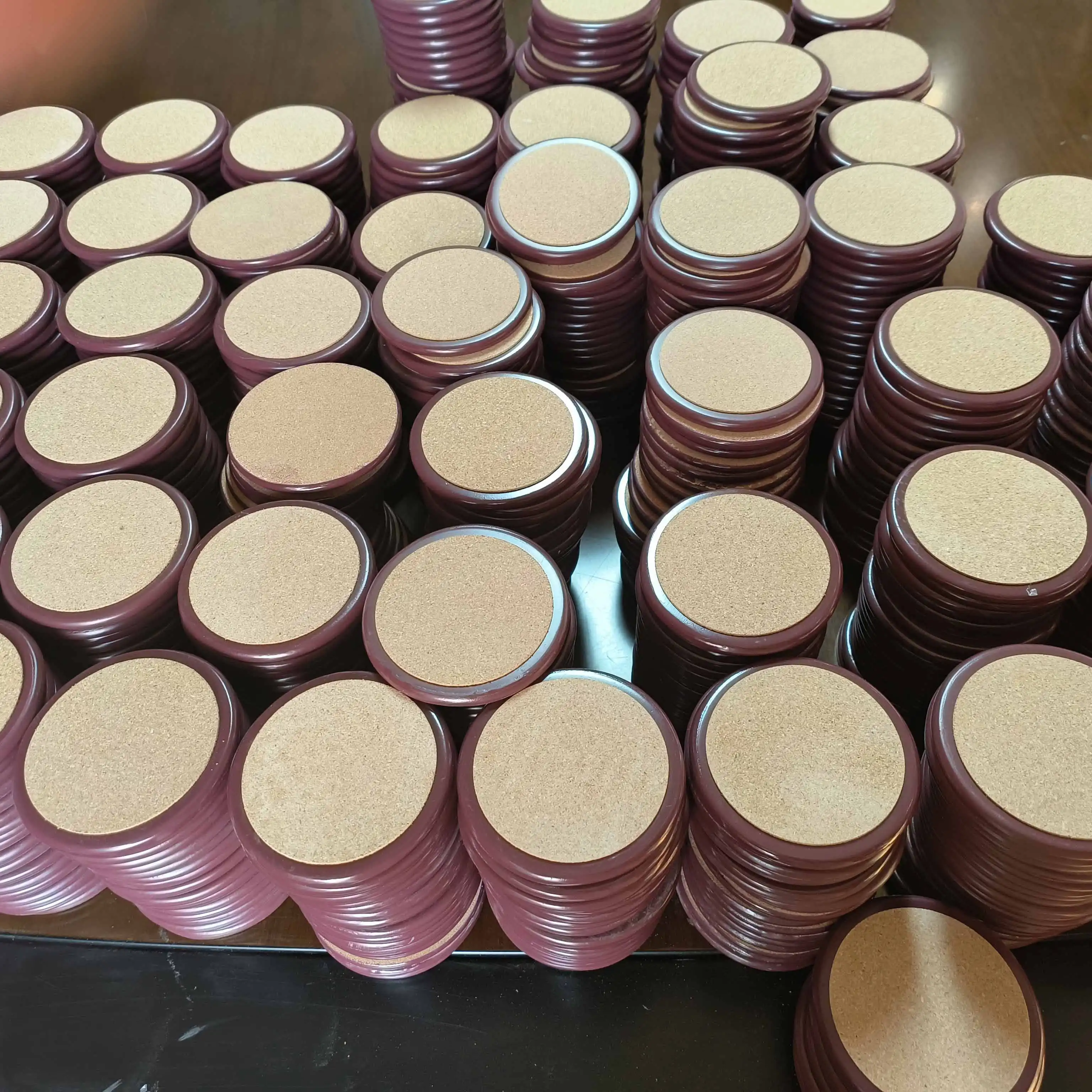 Round Cork Coasters Round Cork Coasters