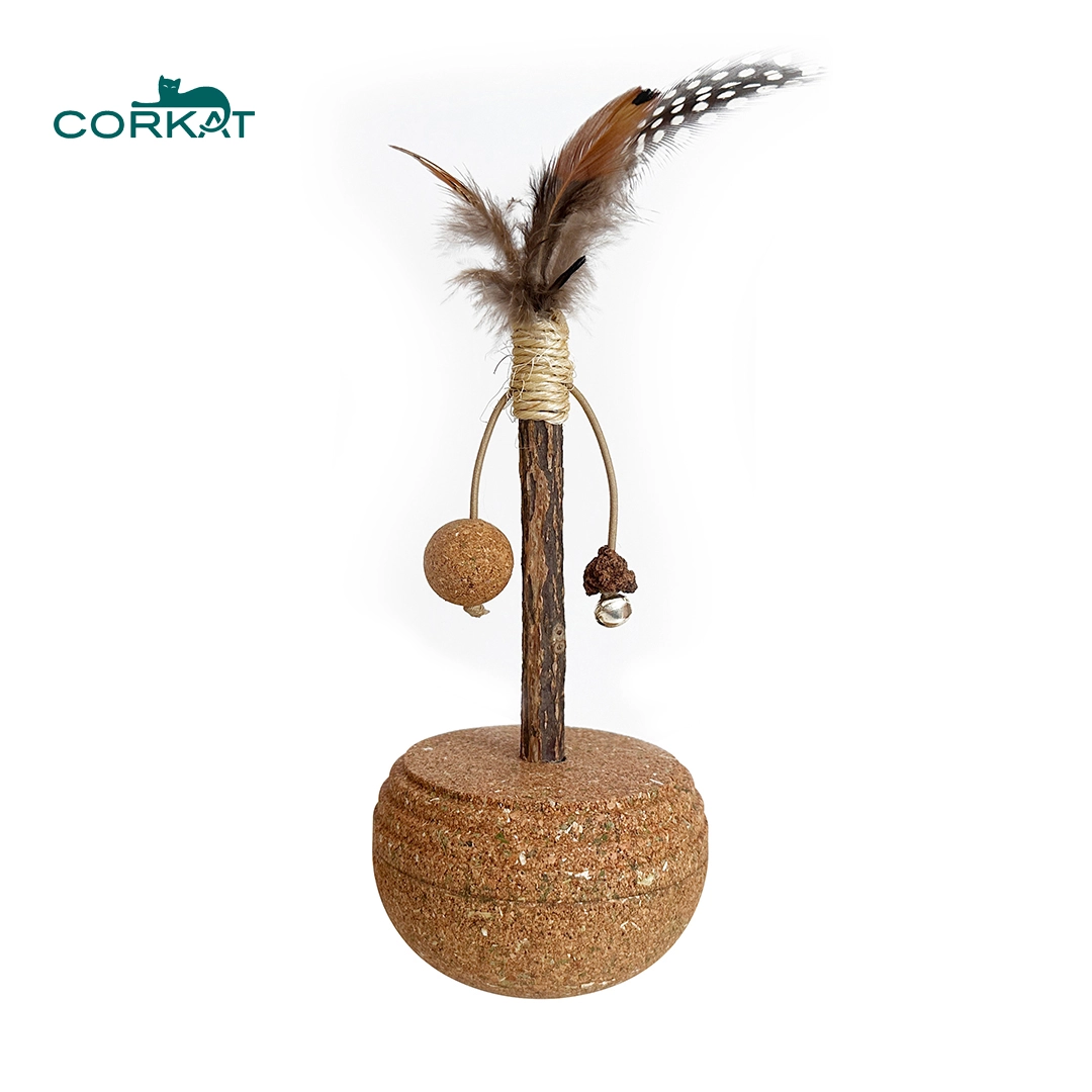 cork tumbler toy