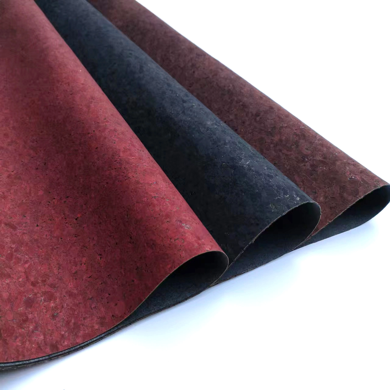 colored cork fabric