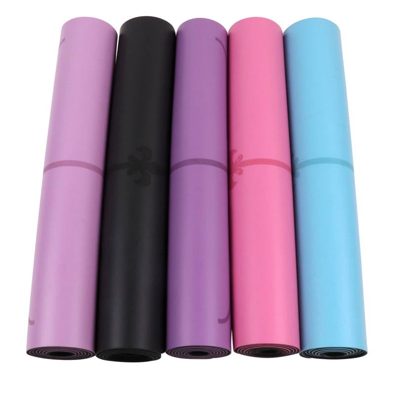 rubber yoga mat