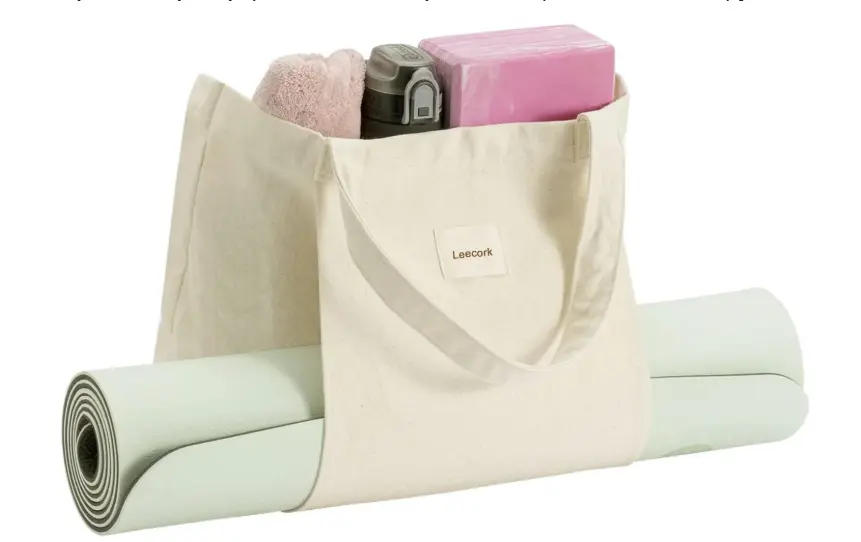 Cotton yoga bag