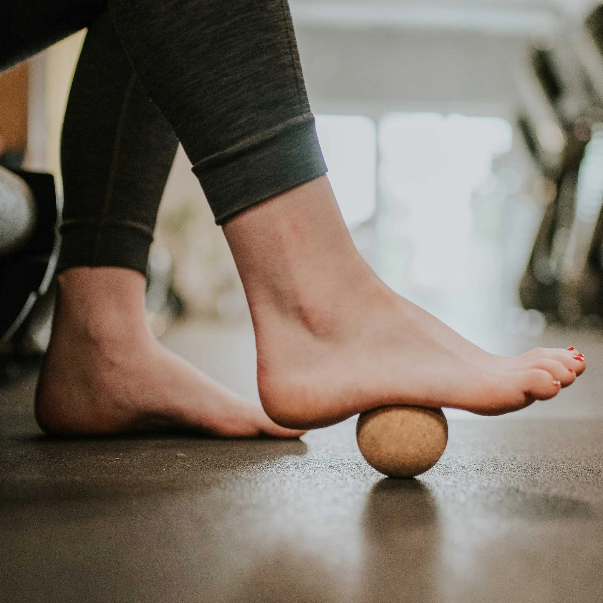 cork yoga ball