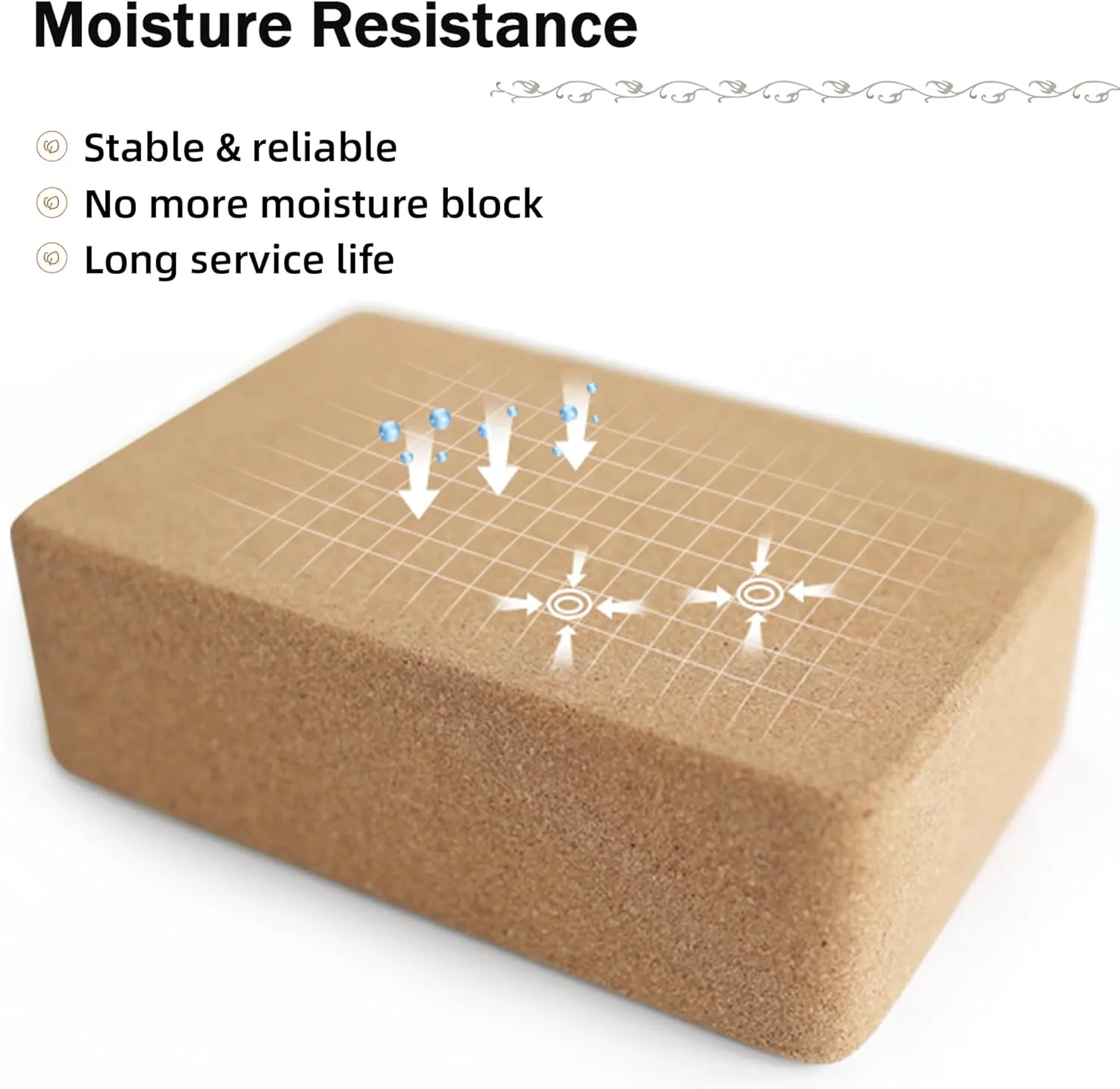 non slip cork yoga block non slip cork yoga block