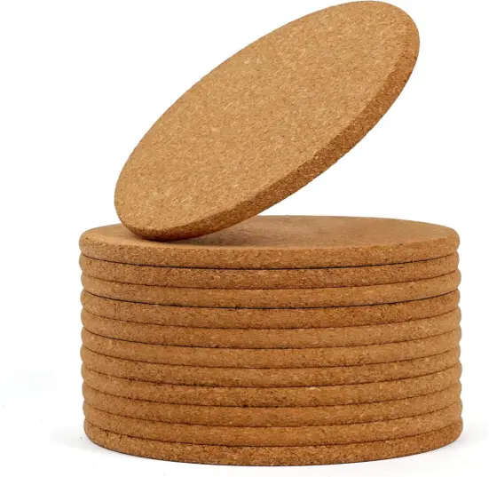Round Cork Coasters