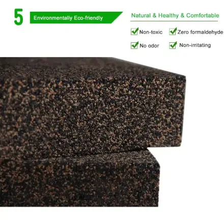 Natural cork and rubber sheets Natural cork and rubber sheets