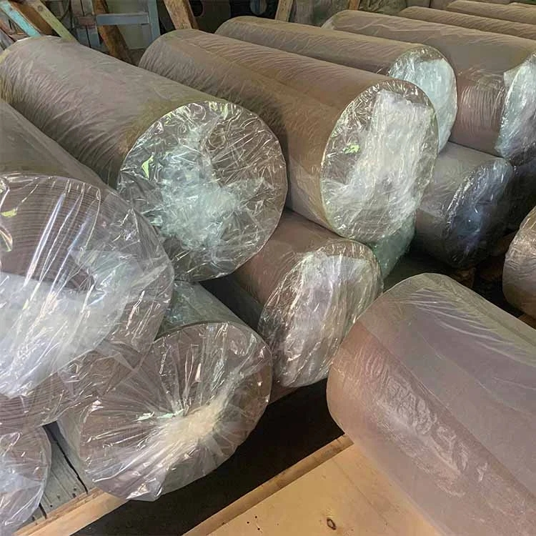Slitting nitrile rubber cork roll
