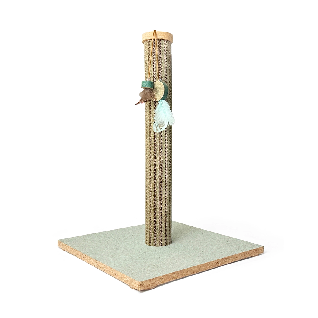 cork cat scratching post