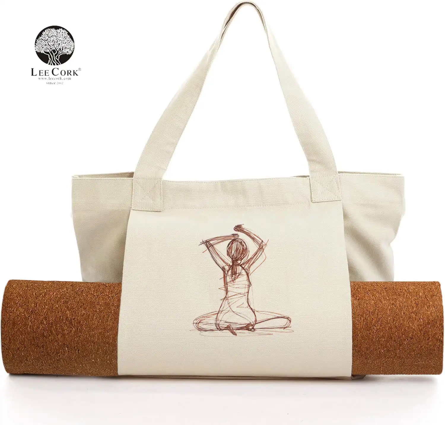 Yoga-Tragetasche aus Baumwolle