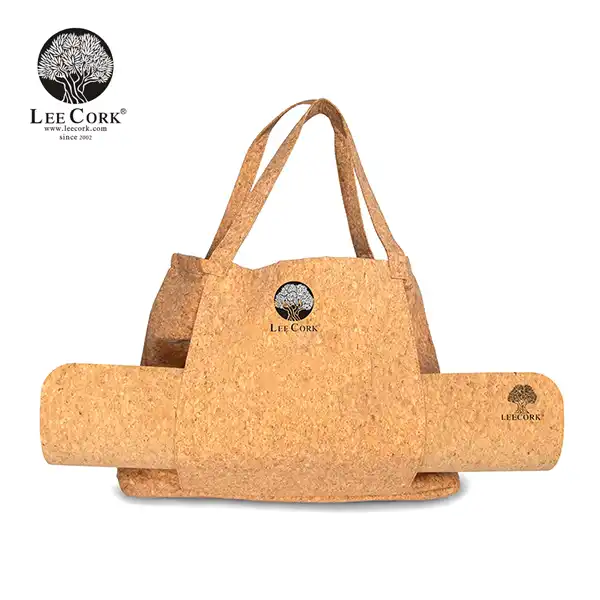 Cork Tote Bag for Yoga